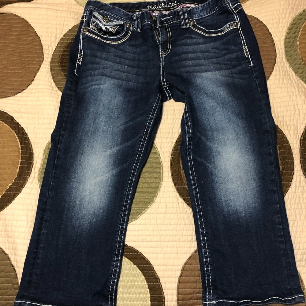Maurice’s denim capris